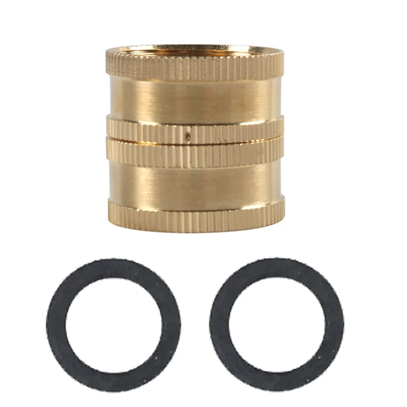 

A19Q-3/4-дюймовый переходник для поворотного шланга «мама-мама», быстроразъемное соединение от 1/2 до 3/4 дюйма для внешнего душа на колесах PF 247007