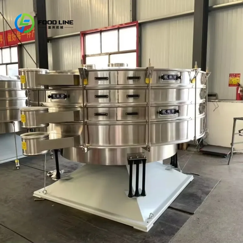 Customized High Precision Powder Sieving Machine, Fine Particle Screening Equipment for Food Tumbler Screening Machine