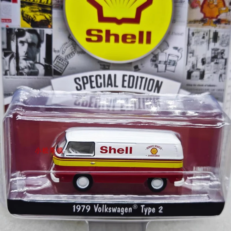 

Greenlight 1:64 Shell Special Edition Series 2–199 T2 Van Коллекция игрушек Маленькие подарки Модель настенная подвеска