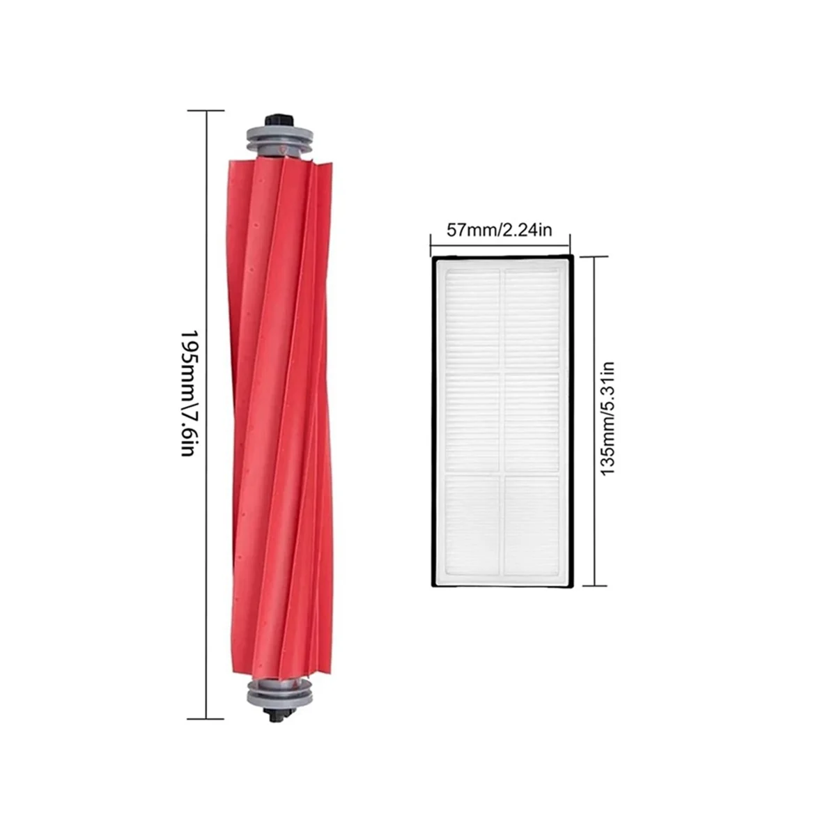 Для S7 MaxV Ultra, T7S Plus, S70, S75 робот-пылесос, фильтр, ткань для швабры, основная боковая щетка, запасные части