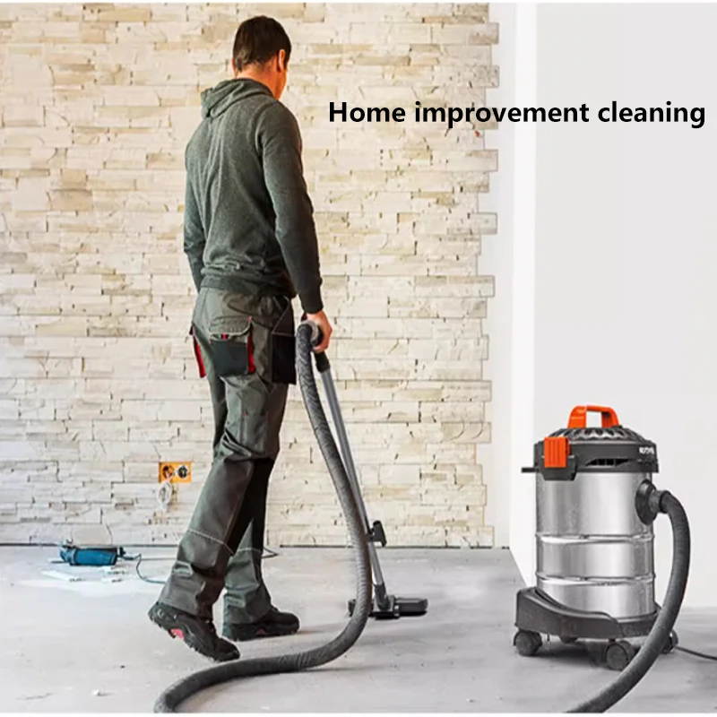 2025 جديد 1800 واط 18L حار بيع المنزل هادئة السجاد طبل مكنسة كهربائية مكنسة كهربائية الرطب الجاف خزان مكنسة كهربائية