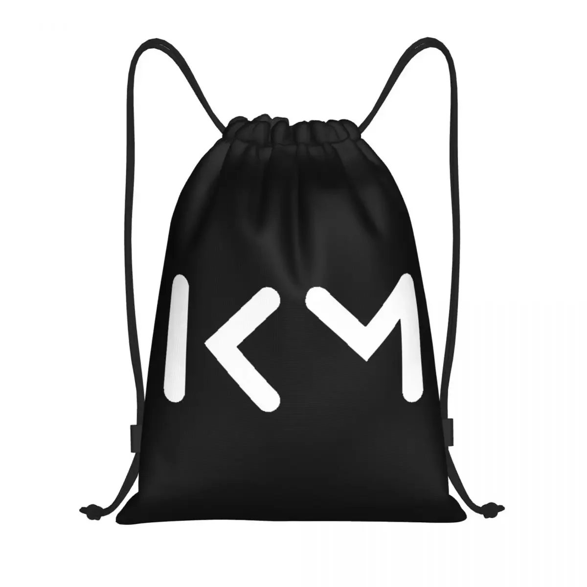 KM Mbappes Football Soccer Drawstring Backpack Women Men Gym Sport Sackpack Portable Training Bag Sack