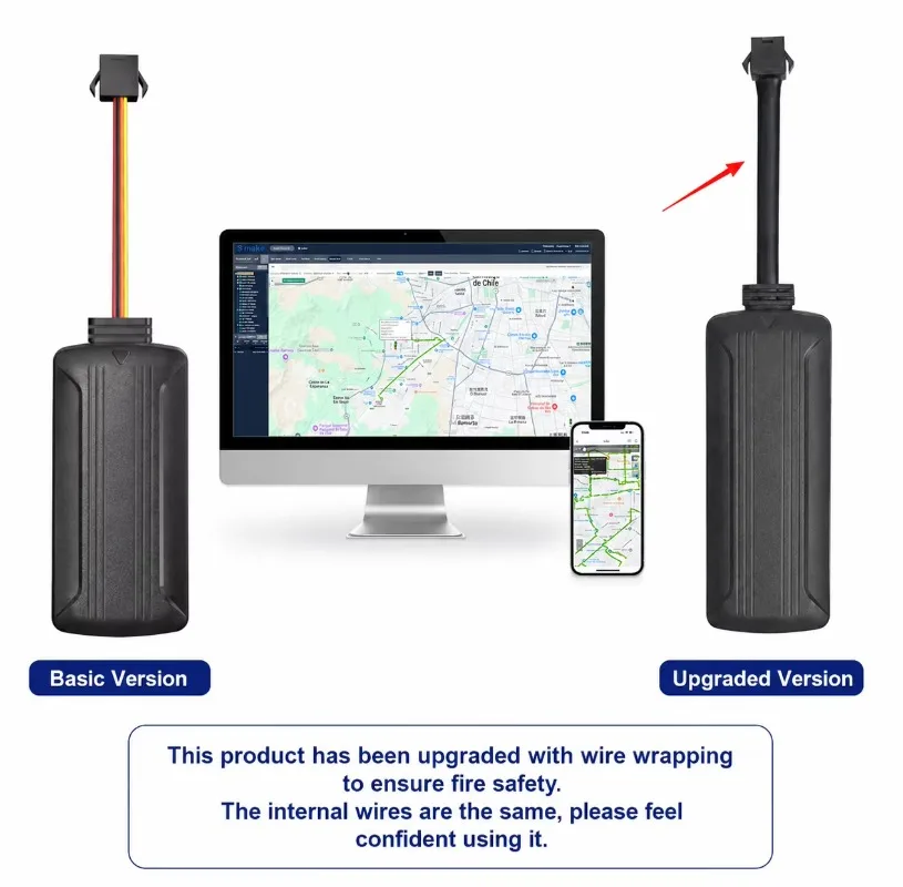 N01K 4G GPS Car Tracker Real-Time Vehicle Locator Free APP Tracking Anti-Theft Alarm Geo-Fence GPS Tracking Device