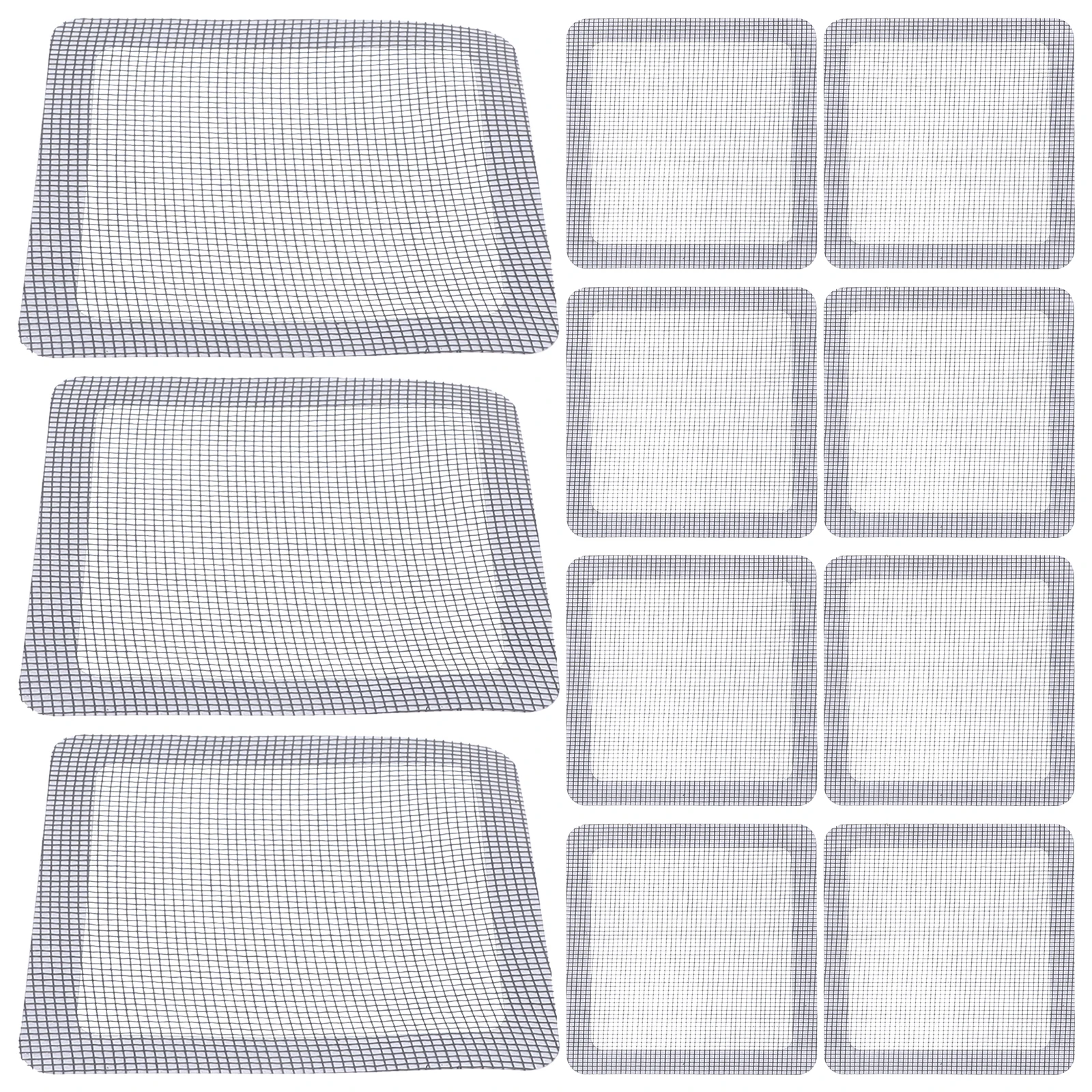 

30pcs 1 Set Window Screen Repair Patches Adhesive Hole Cover Pads Sticky Screen Repair Stickers Door Patch Kit Fix Cracks Small