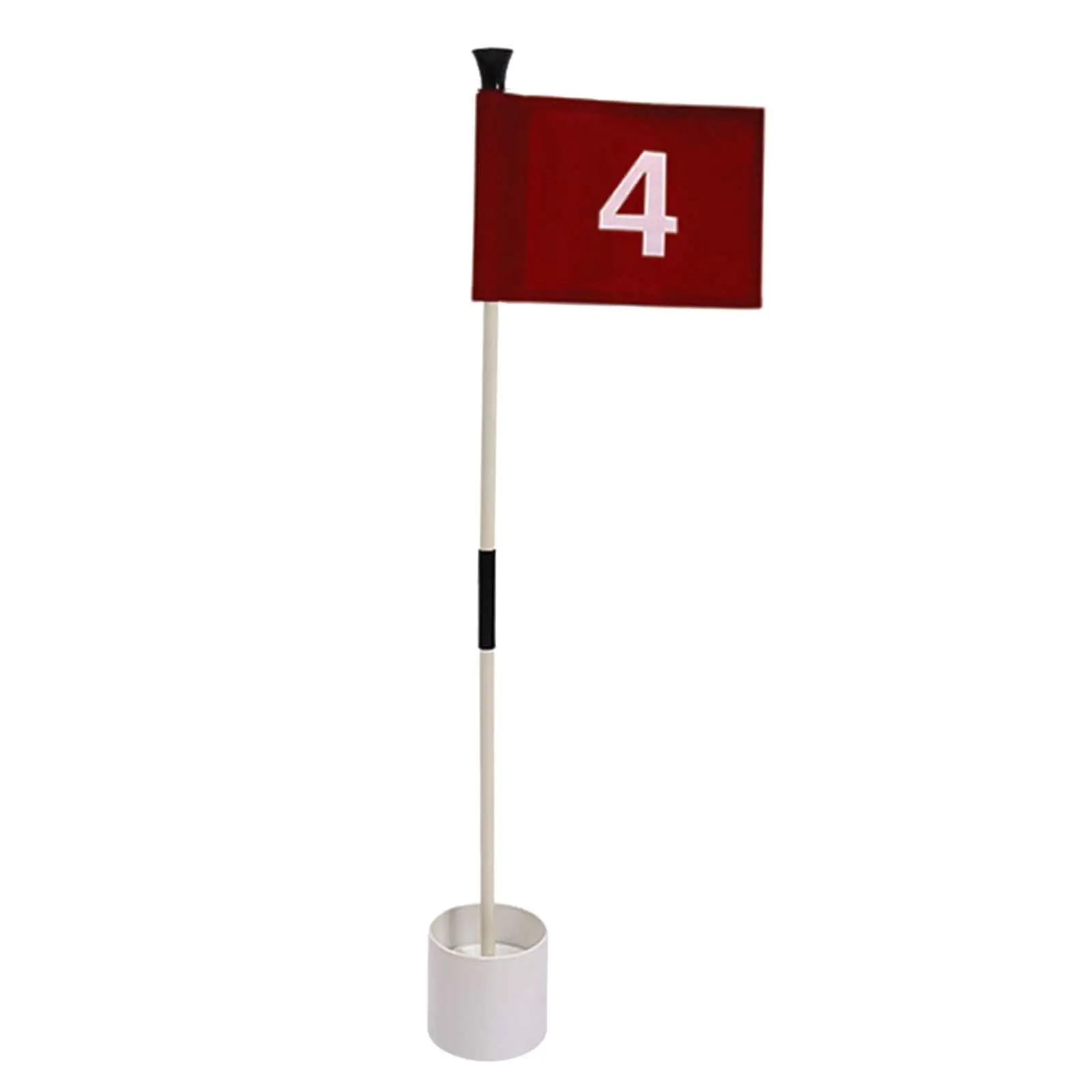 Golf Putting Green Flag and Hole Cup Practice Putting Golf Flags Golf Flag Hole Cup Set Golf Flagpoles for Home Indoor Outdoor