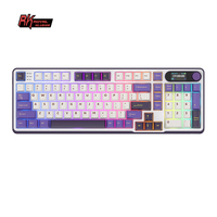 RK ROYAL KLUDGE S98 Wireless Gamer Keyboard Top Mount TFT Screen Tri-mode Mechanical Keyboard 98keys RGB Backlit Hot Swappable