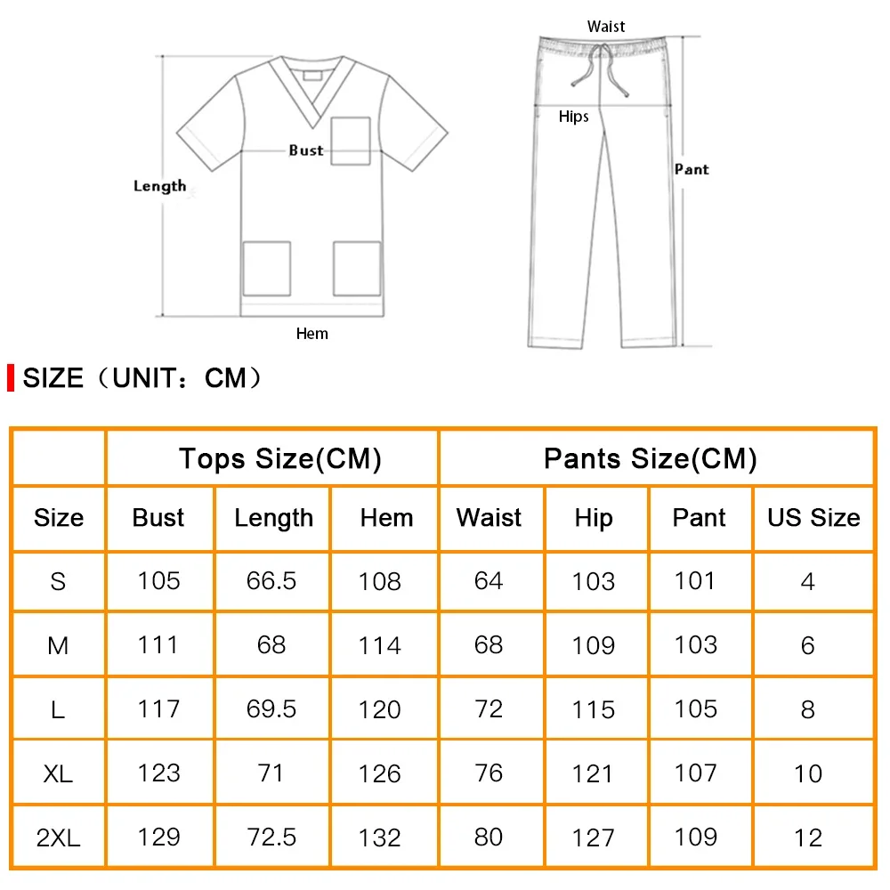 Uniforme de soins infirmiers épais non collant, vêtements de travail pour médecin médical, animal de compagnie, hôpital, vétérinaire, travail de gIslande des cheveux imbibé, document solide de haute qualité