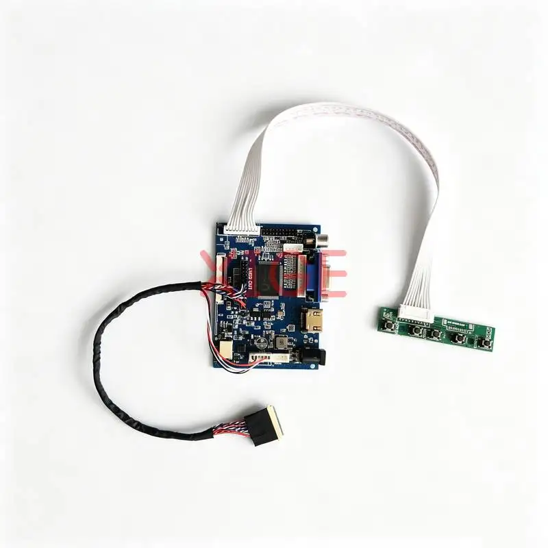 

Controller Board Fit LP140WH4 LP140WHU LP140WH1 LP140WH2 40-Pin LVDS HDMI+VGA+AV 1366x768 1366*768 Laptop Display Screen Kit DIY