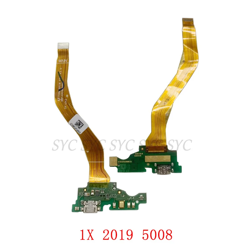 USB Charging Port Connector Board Flex Cable For Alcatel 1S 2020 5028 1X 2019 5008 Charging Connector Replacement Parts