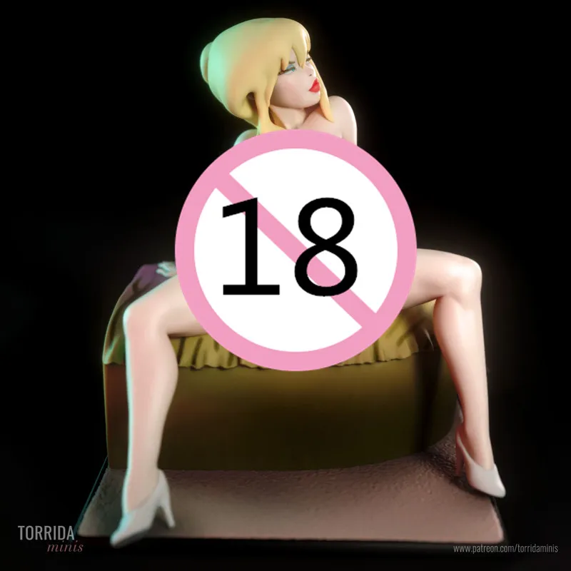 1/24 مقياس تمثال راتنج Holli-wuld لتقوم بها بنفسك إصدارين أطقم منمذجة لعبة النحت غير المطلية المفككة