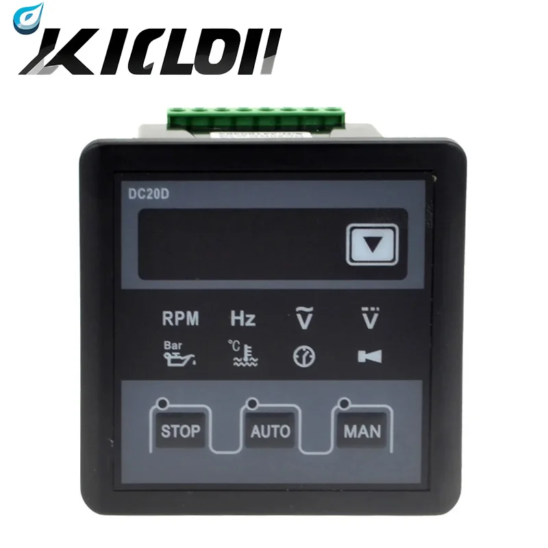 

Mebay DC20D Generator Control Module DC20D Small Diesel Genset Controller Panel USB Programmable PC Connection Kit Xeon