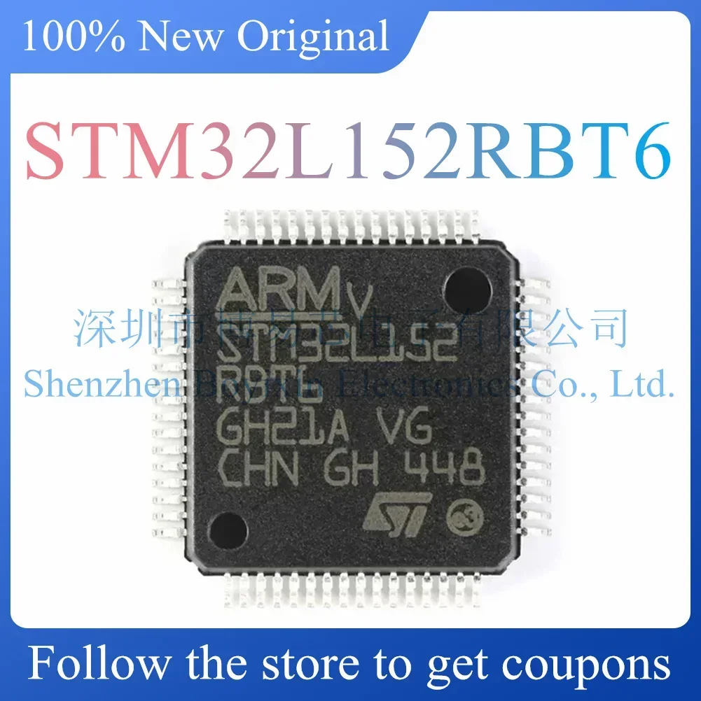 

NEW STM32L152RBT6 Original genuine LQFP-64