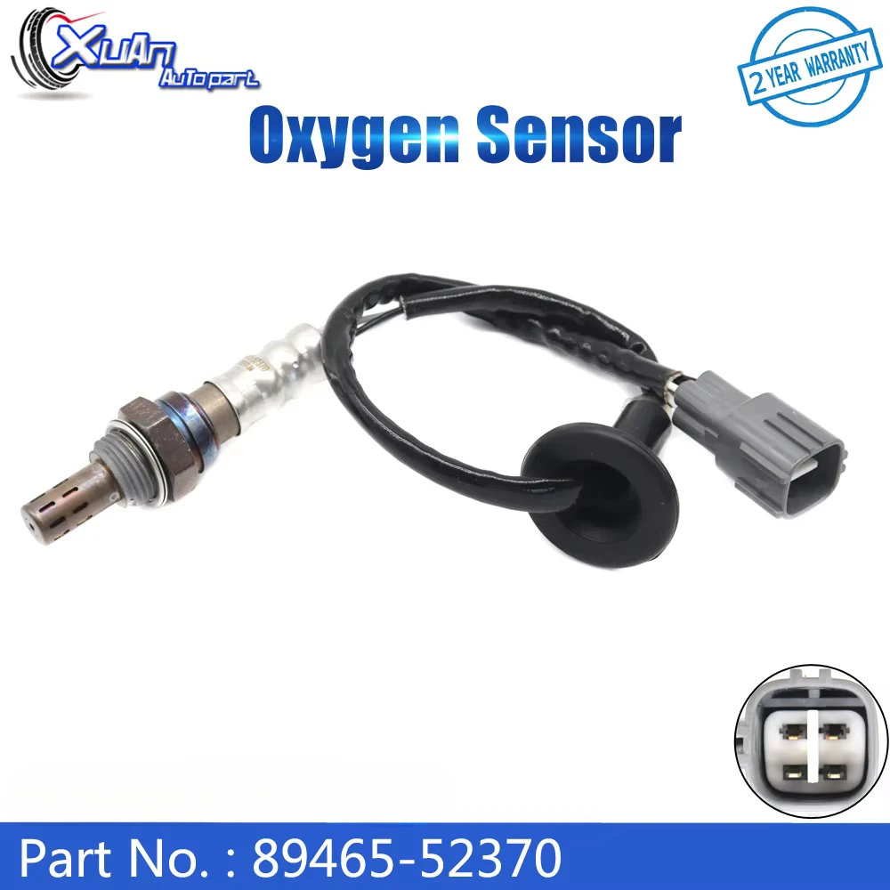 XUAN 89465‑52370 Downstream Rear Air Fuel Ratio Lambda O2 Oxygen Sensor For Toyota Vios 2006‑2016 Yaris Vitz 2006‑2011 1.3L 1.5L
