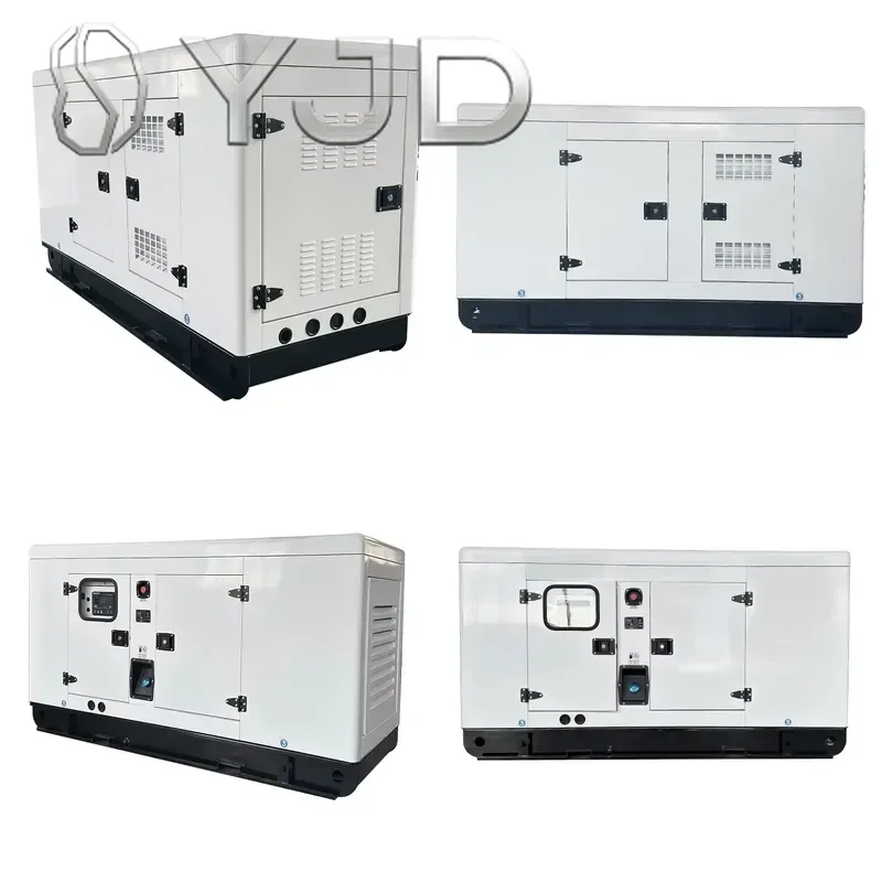 Weichai 15kW 20kVA 50KW 100KW Super Silent Generator Set Water Cooled Single Phase DC Auto Start ATS Backup Power