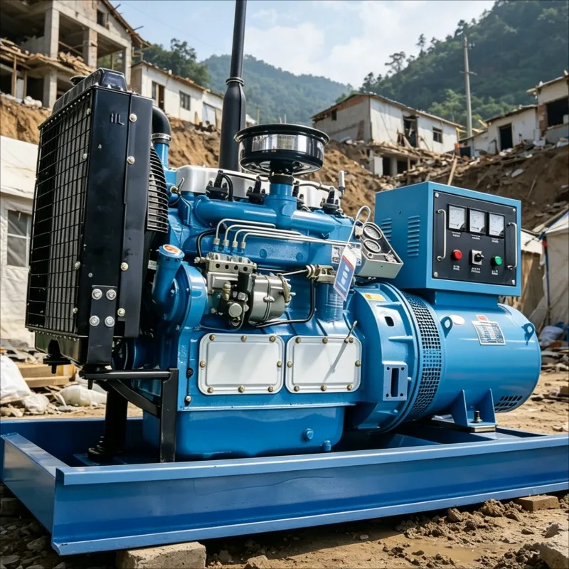 Customized Portable Diesel Gen 5kVA for Home, Silent Low Noise, Auto Start Emergency Backup