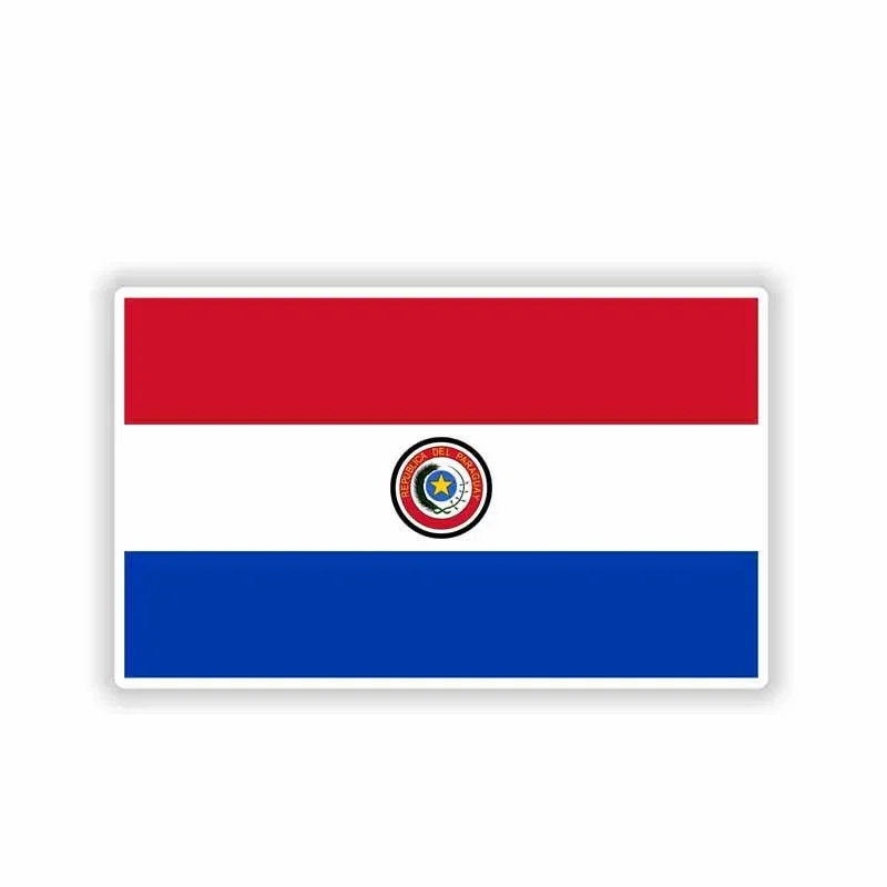 Car Styling PARAGUAY Flag Car Sticker Moto Decal Accessories