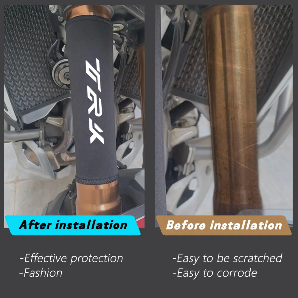 Motorcycle Front Fork Protection For Benelli TRK502X TRK551 TRK702X TRK 502 X 552 800 902 Shock Absorber Dust-proof Protector