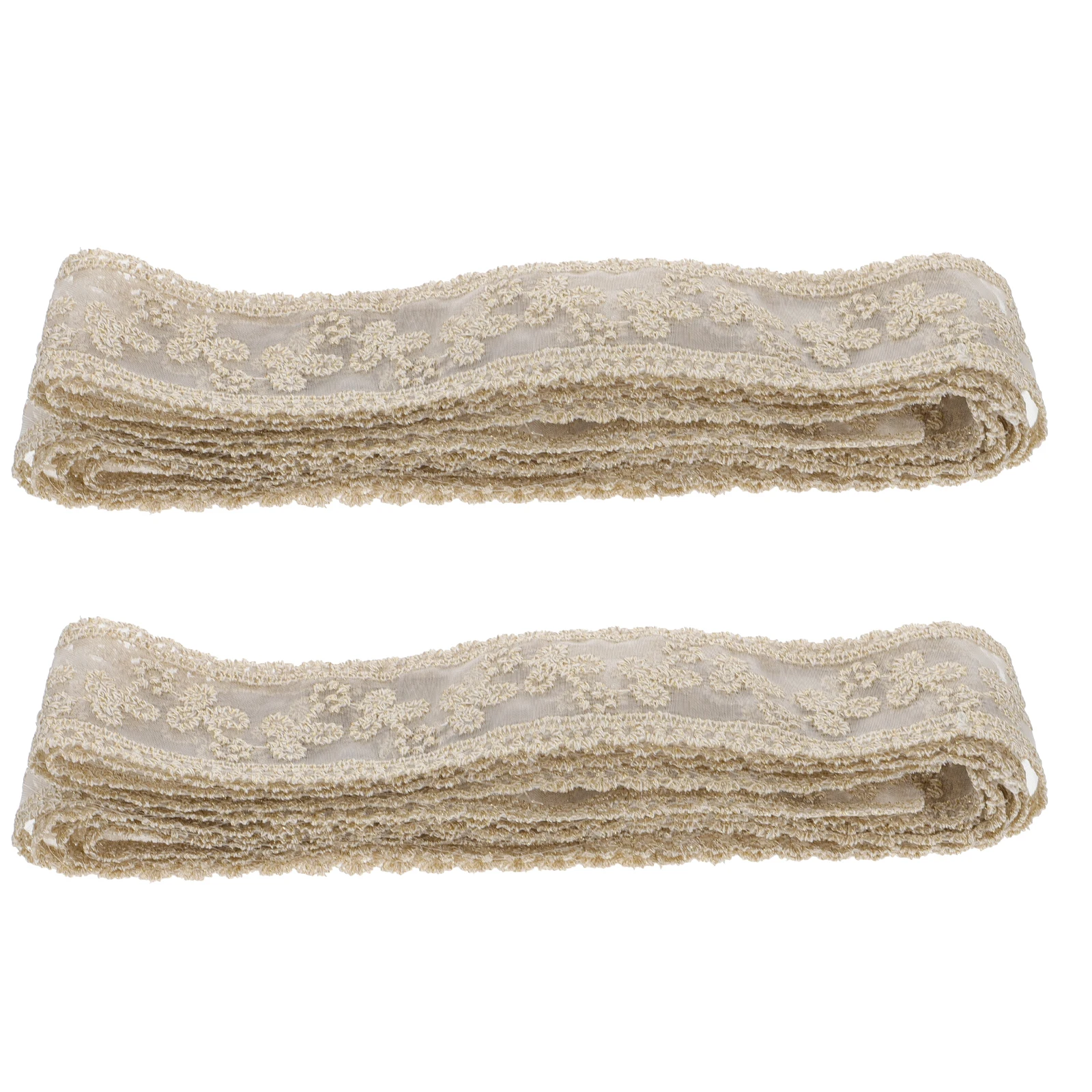 

2PCS Ribbon Bow DIY Headwear Craft Flowers Yarn Lace Decoration Hair Accessories Bride Strapping Packaging Dress Making