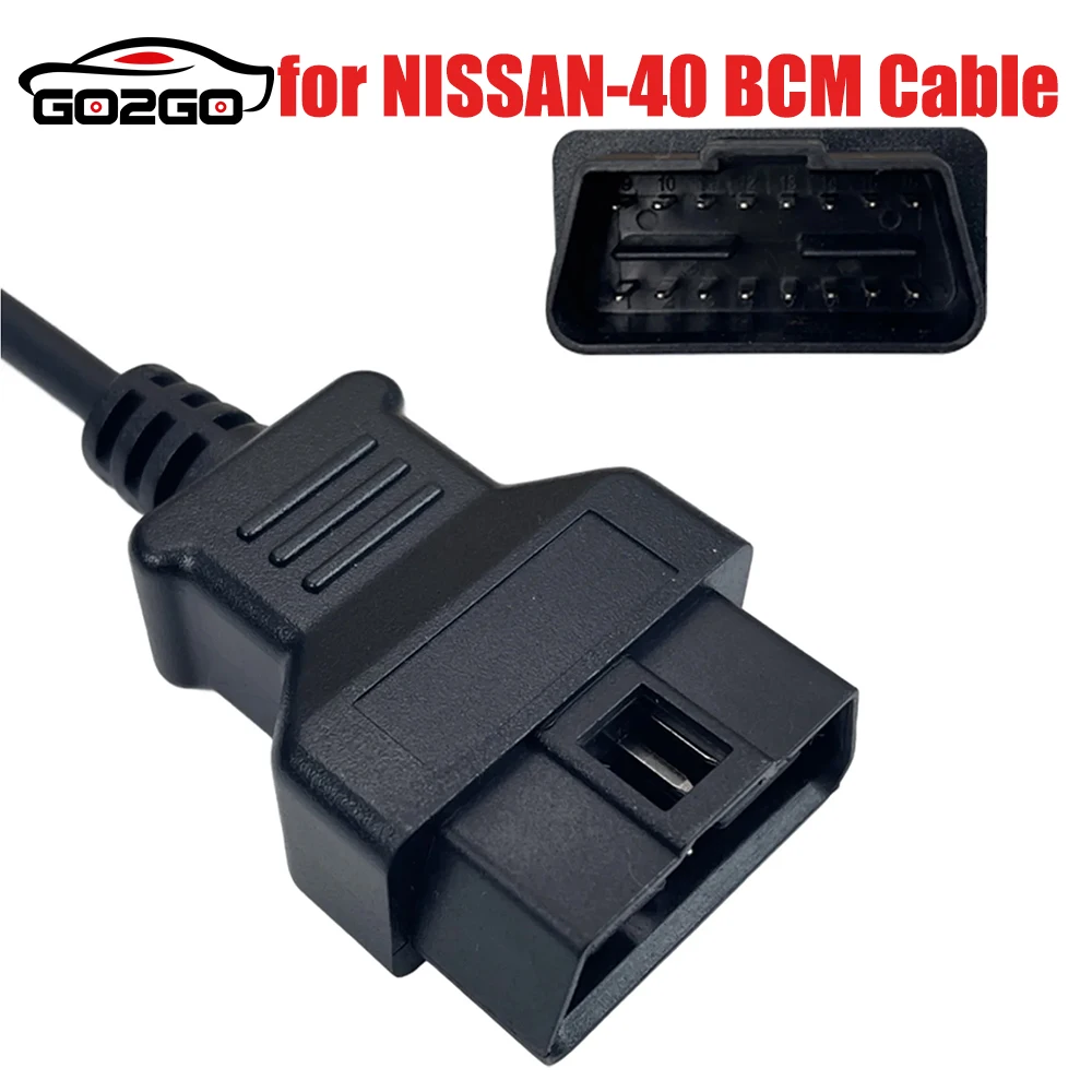 OBDSTAR For Nissan 40 BCM Cable Gateway Converter for X300 DP PLUS/ X300 PRO4/ X300 DP Key Master