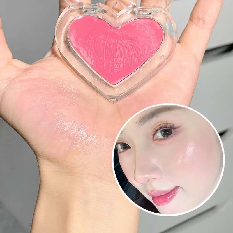 Love Monochrome Water Gloss Rouge Blusher Cream Balm Makeup Natural Brightening Face Moisturizing Highlight Multi-purpose Cream