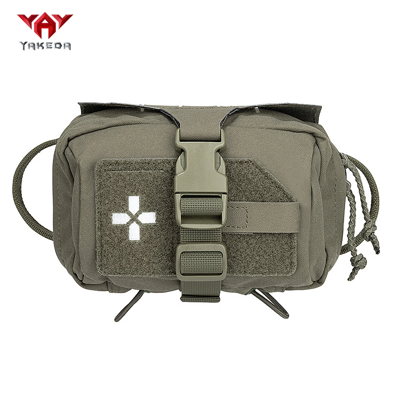YAKEDA Hunting Quick Open Storage Bag Belt Tank Top Can Attach Outdoor Accessories Bag Outdoor Mountaineering Tool Kit