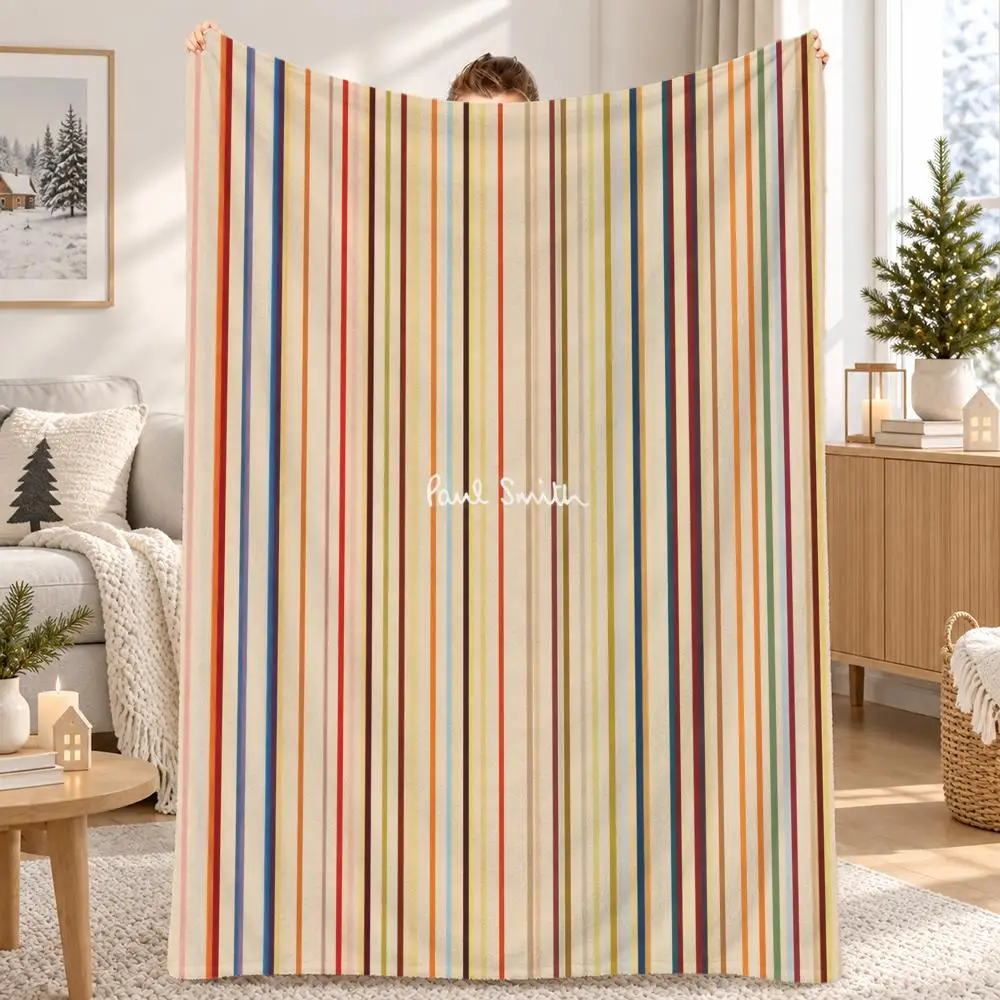 Brand Paul Smith Throw Pet Flannel Blanket Throw Blanket for Living Room Bedroom Bed Sofa Picnic Cover kids