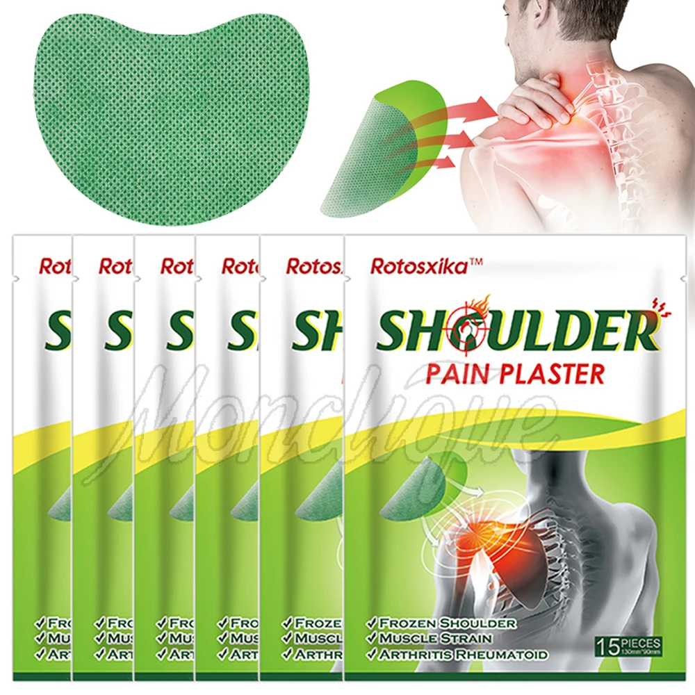 

15/30PCS Shoulder Neck Patch Extract Herbal Muscle Joint Sticker Long-lasting Warm Body Patches Promote Blood
