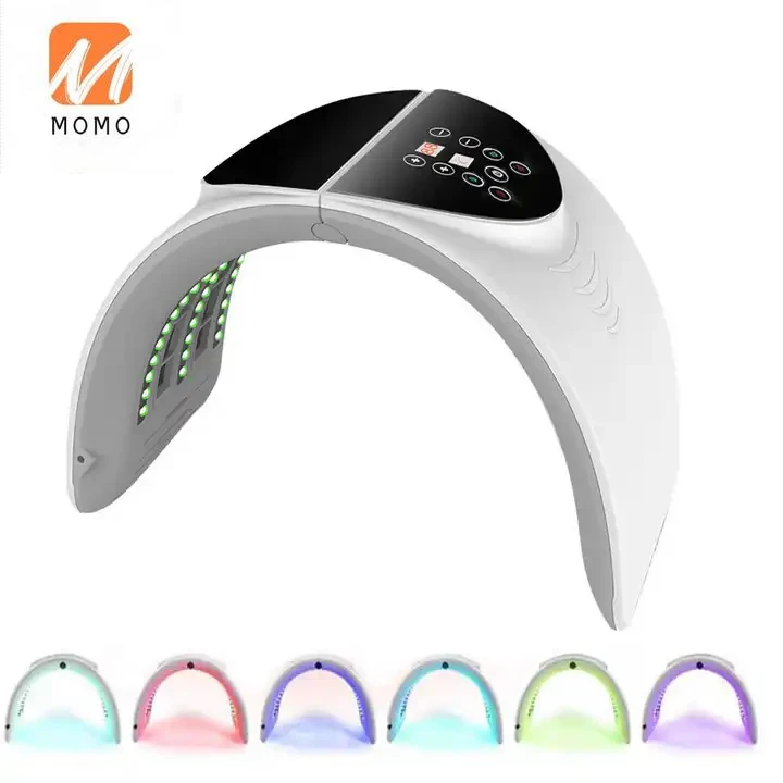 Portable foldable muti function phototherapy instrument facial beauty massage skin whitening and rejuvenation beauty