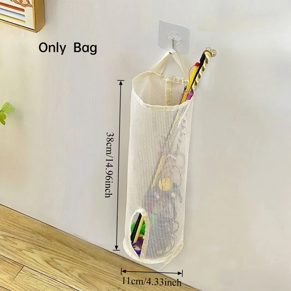 Cat Stick Wall-Mounted Mesh Storage Gag-Suitable For Pet Toys, Cat Toy Storage, Puppy Toys , Storage Bag Without Taking Up Space