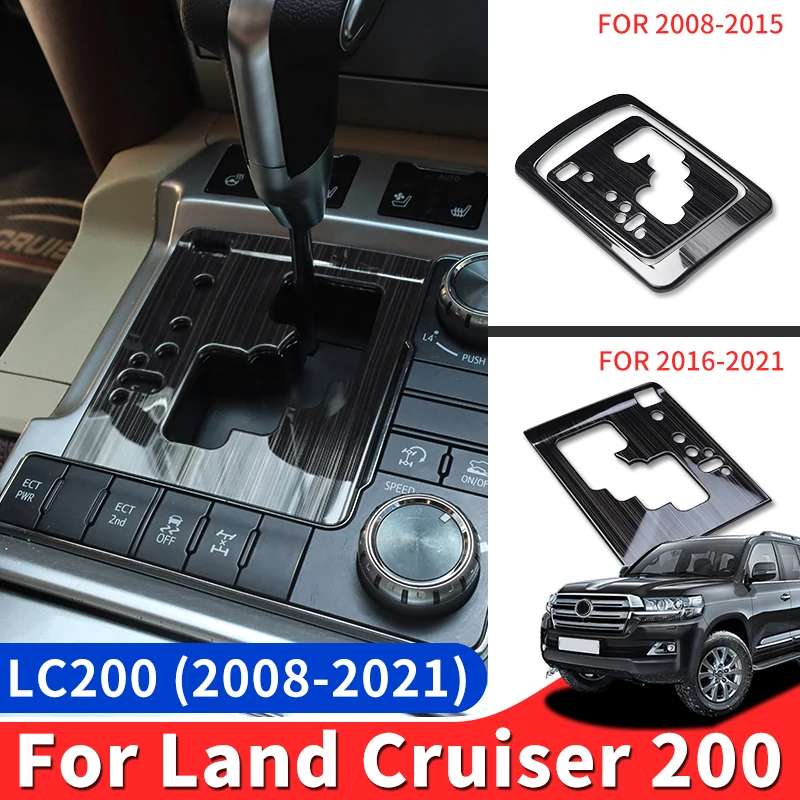 

For Toyota Land Cruiser 200 Modified Accessories Gear Panel Protection Prevent Scratching LC200 Central Gearbox Cover Decoration