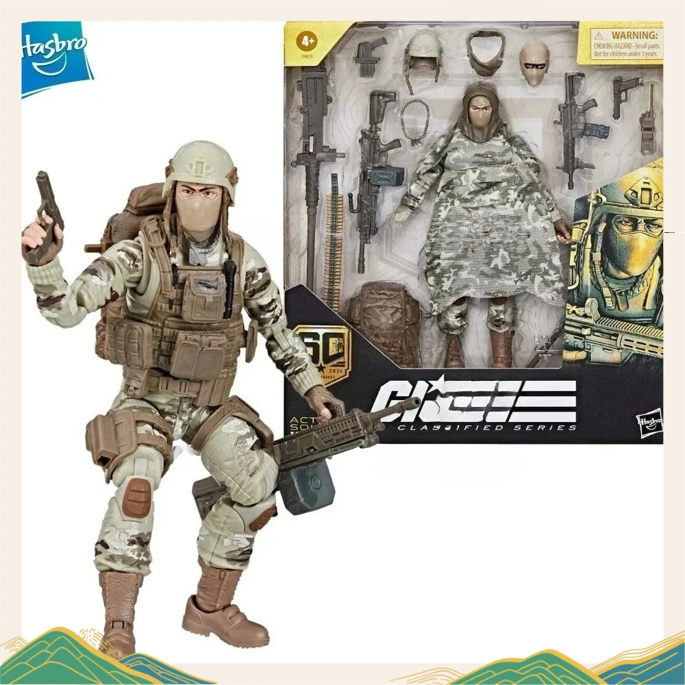

In Stock Hasbro Classified Series 6 Inch Soldier Infantry 60th Anniversary Action Figure Model Toy Hobby Gift Gift Collection