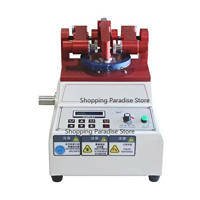 Leather Rotary Abrasion Tester Type Wear Resistance Test Instrument for Material Durability Assessment
