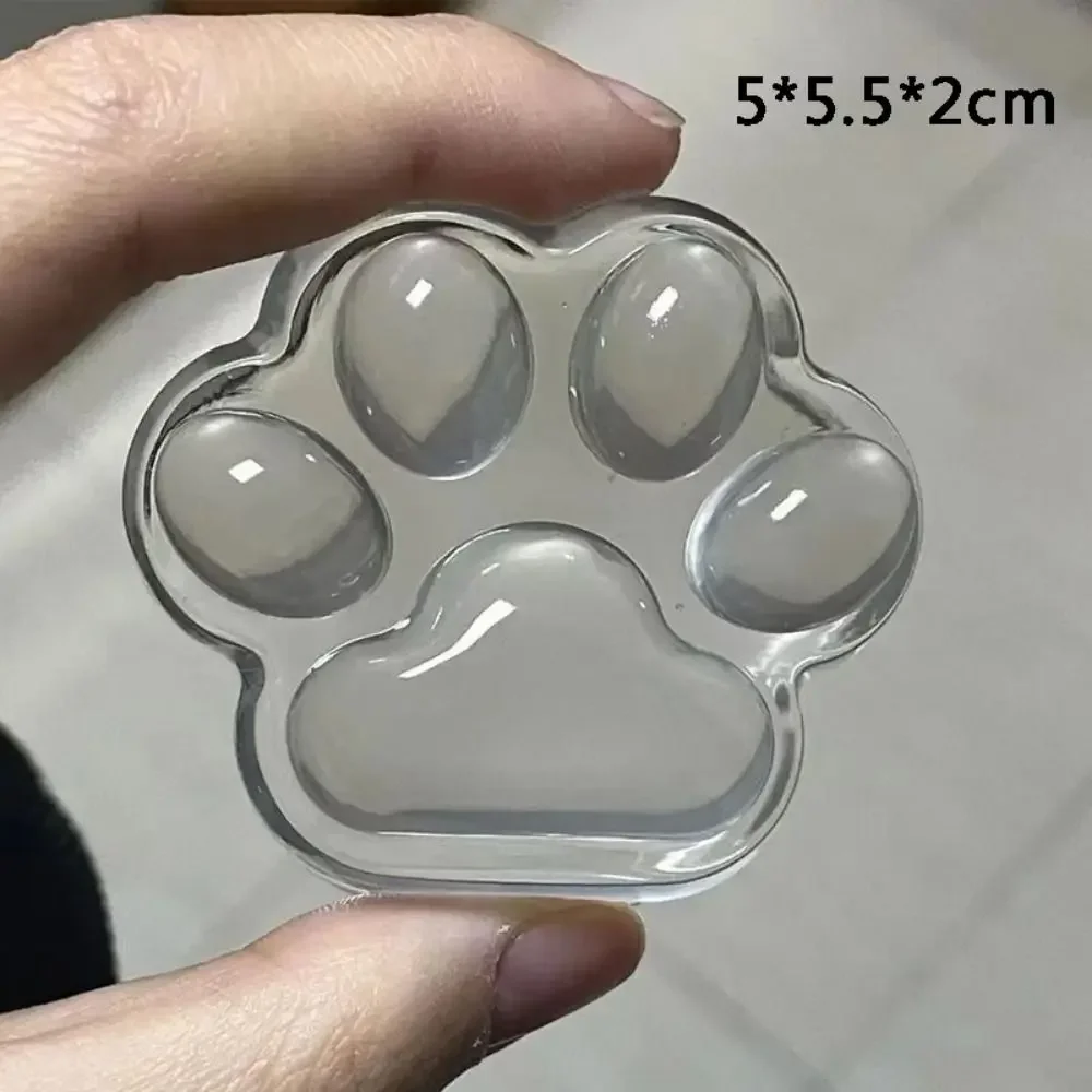 Dessin animé mignon chat patte pincement Fidget jouet créatif Ins arc-en-ciel chat patte presser jouet enfants doux sensoriel décompression Squishy jouet