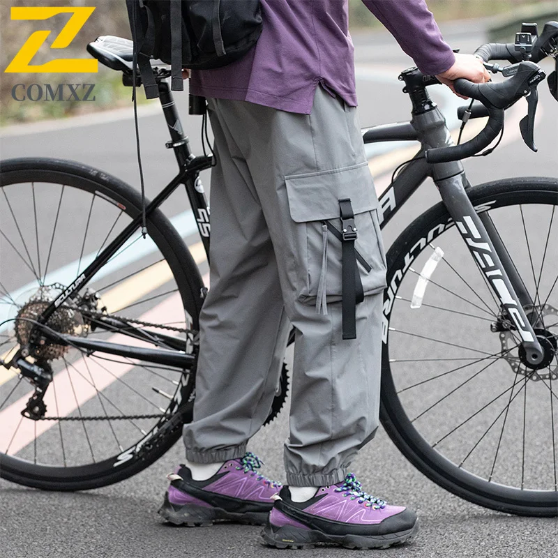 Men's Cargo Pants 2025 New Autumn Casual Loose Running Lightweight Trousers Outdoor Hiking Mountain Climbing Adventure Pants