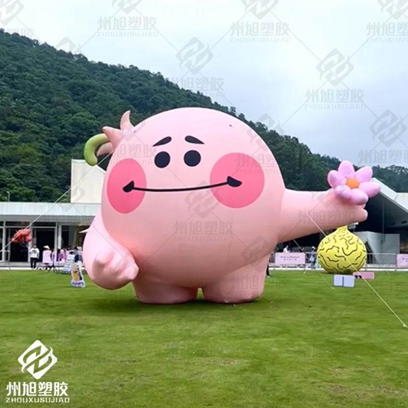 Giant inflatable cartoon doll, inflatable model, shopping mall outdoor activities exhibition decoration advertising props