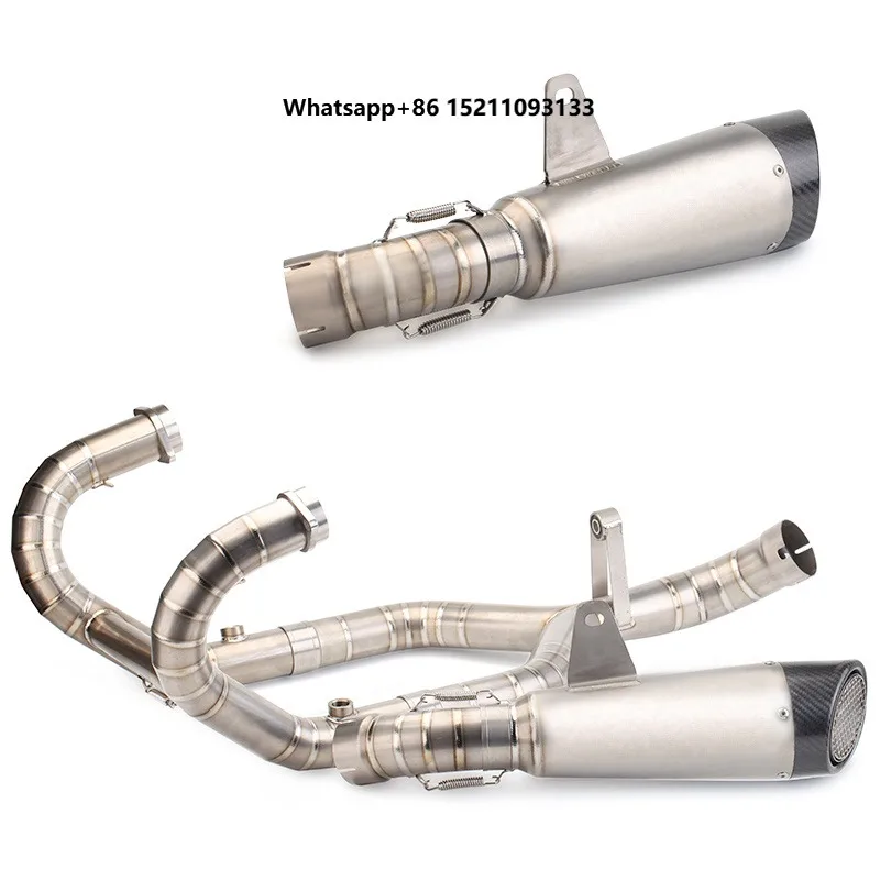 

Hot Selling Titanium Alloy Motorcycle Full Exhaust System Exhaust Pipe