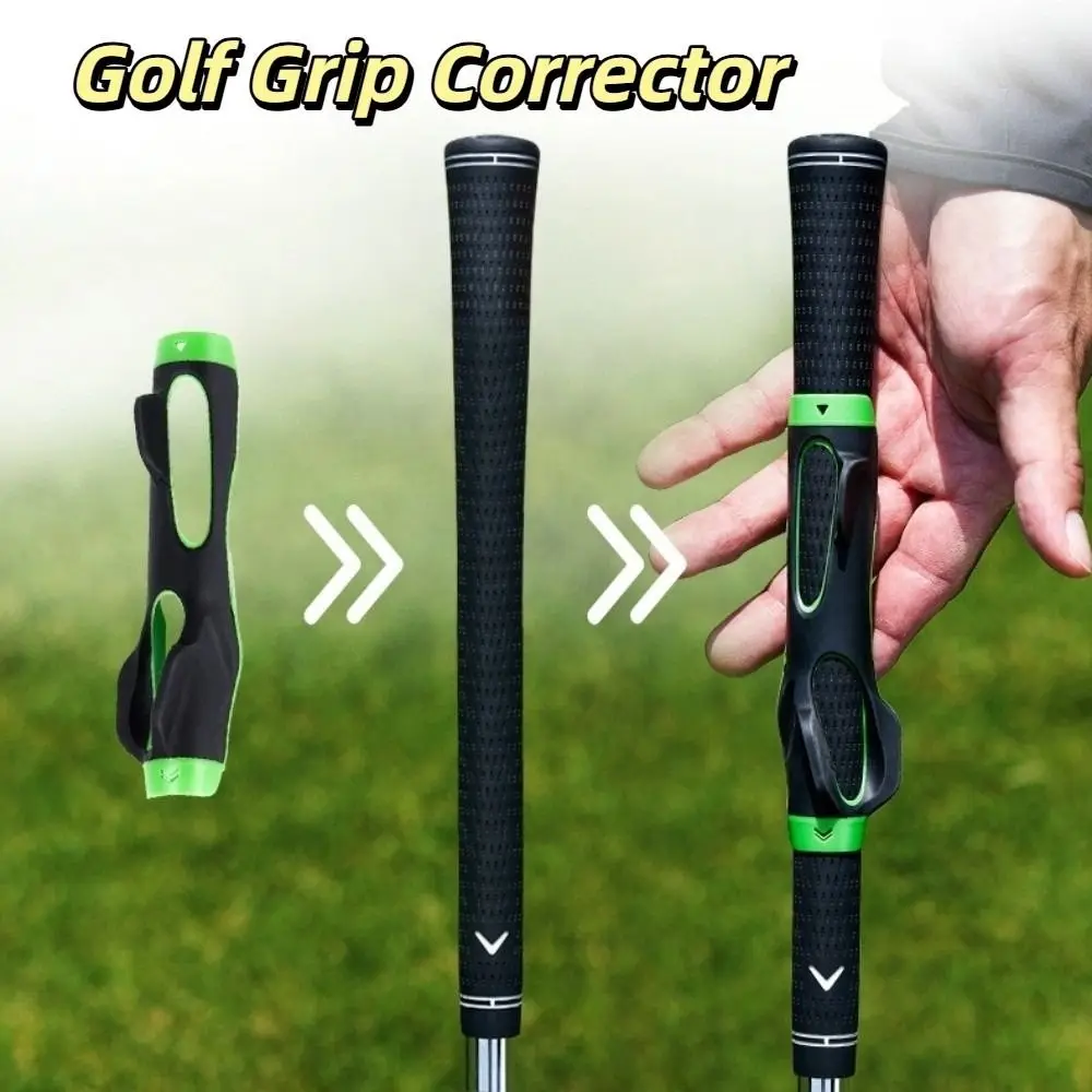 

ABS Golf Correction Grip Training Aid Anti-slip Golf Training Grip Correction Device Comfortable Golf Grip Corrector
