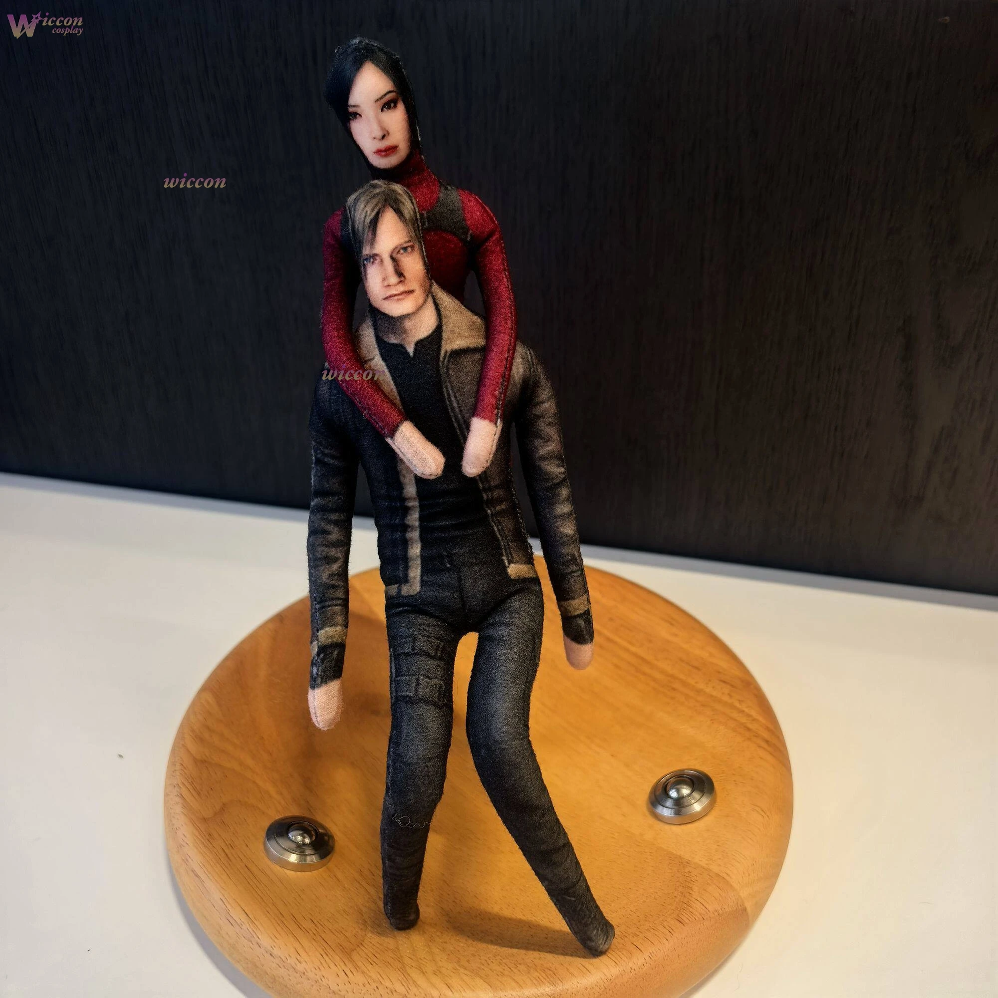 

magcos Re9 REQ Abstract Doll Leon & Ada Wong Merchandise Built-in Skeleton Poseable Figure Evil Requiem Halloween Game Funny Dol