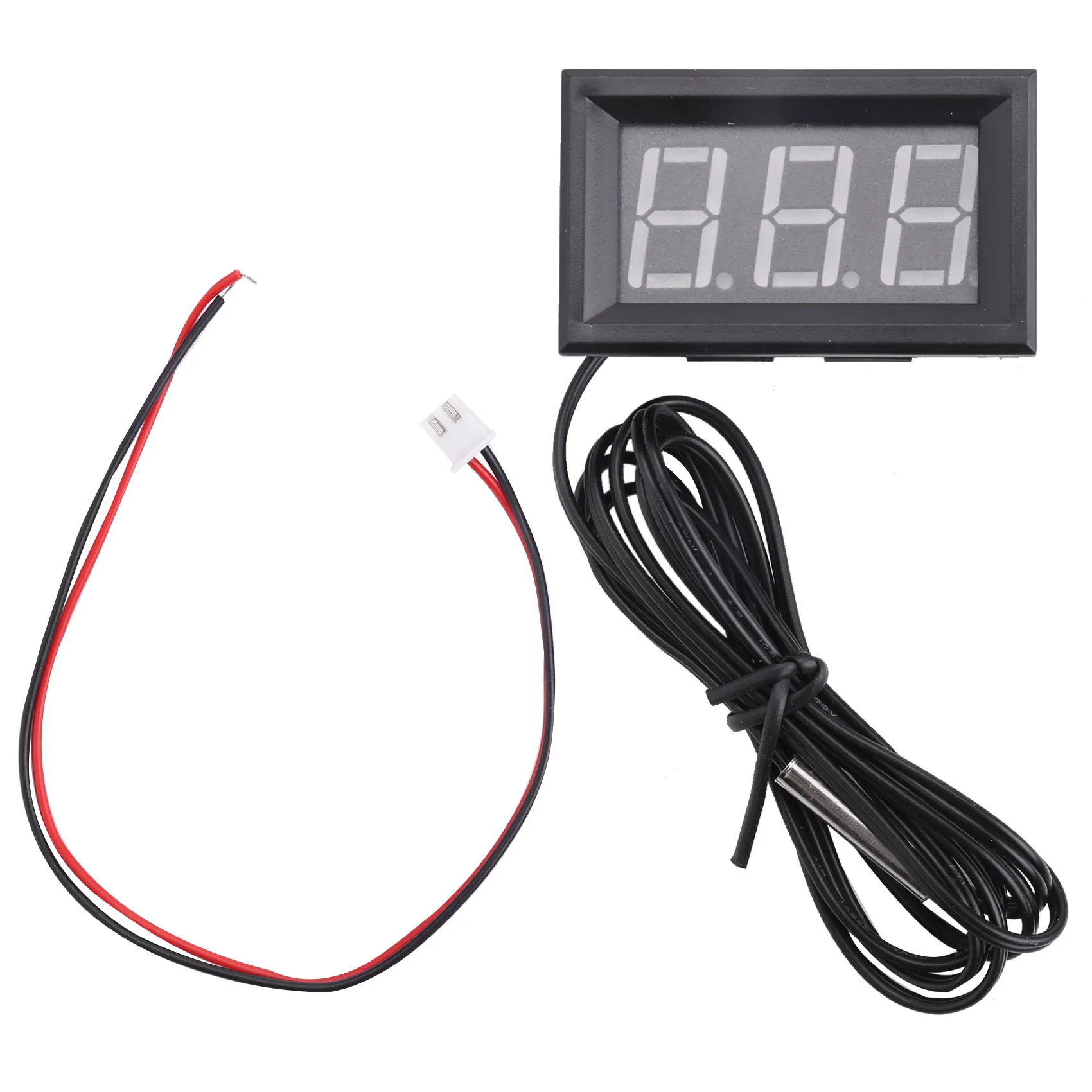 ABKB DC 5 - 12 V - 50 - 110 درجة مئوية ميزان الحرارة الرقمي كاشف درجة حرارة الثلاجة مع مسبار [عنصر متوازي