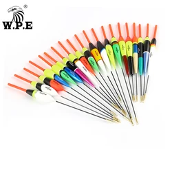 W.P.E Fishing Float 5pcs/lot 19cm-24cm 4g Barguzinsky Fir Float Vertical Buoy Float Carp Fishing Bobber Fishing Tackle Pesca