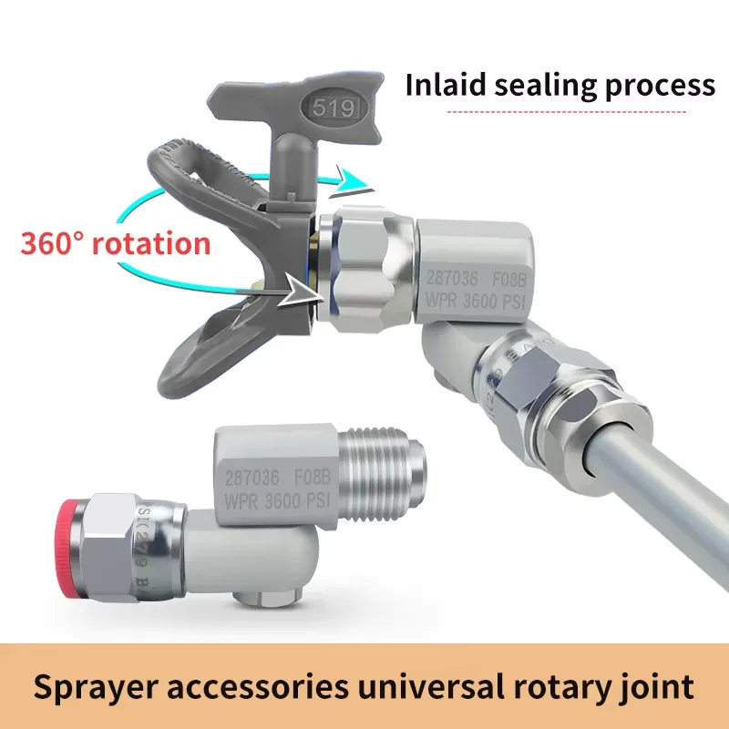 287036 7/8 Inch Cleanshot Shut Off Valve Kits for Airless Paint Sprayers Gun Pole Extensions