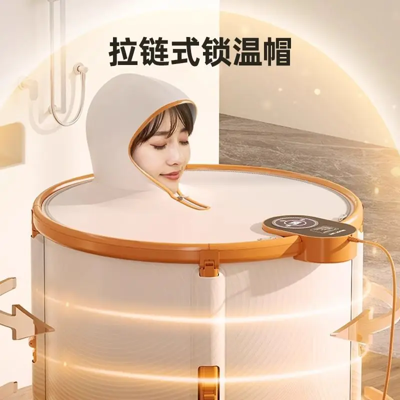 Foldable Home Bath Bucket, Comfortable Sitting Bath Tub, Constant Temperature Bathtub
