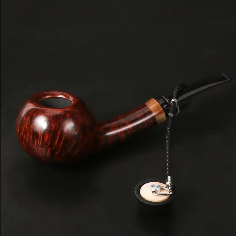 Premium Leather Pipe Cap for 19-22mm Pipe, Full Set Smoking Tool Knot Windproof Pipe Accessories High Quality Durable