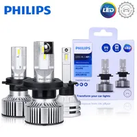 Philips H7 Led Headlight Ultinon Essential G2 H1 H4 H11 H8 H9 9005 HB3 9006 HB4 9012 HIR2 Fog Light Auto Lamp 6000K 12V 24V 2PCS