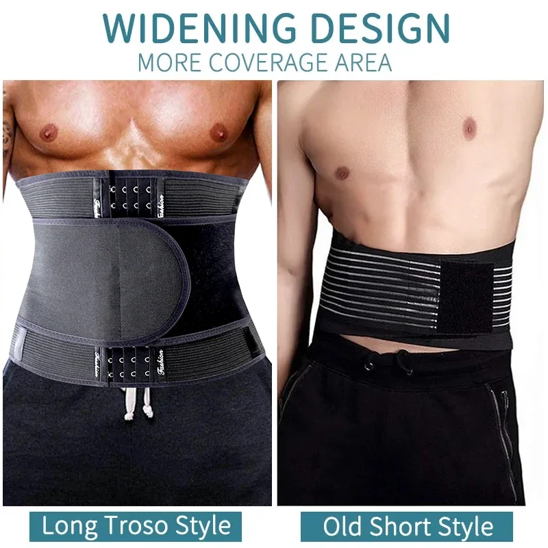 Men Waist Trainer Tummy Trimmer Belt Workout Weight Loss Body Shaper Cincher Fat Compression Shapewear Fajas Colonbianas Girdles