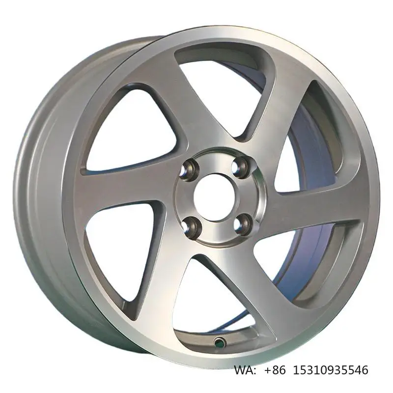 

15x7 alloy rim PCD4x100 factory cheap compact sedan daily aftermarket tuning wheel