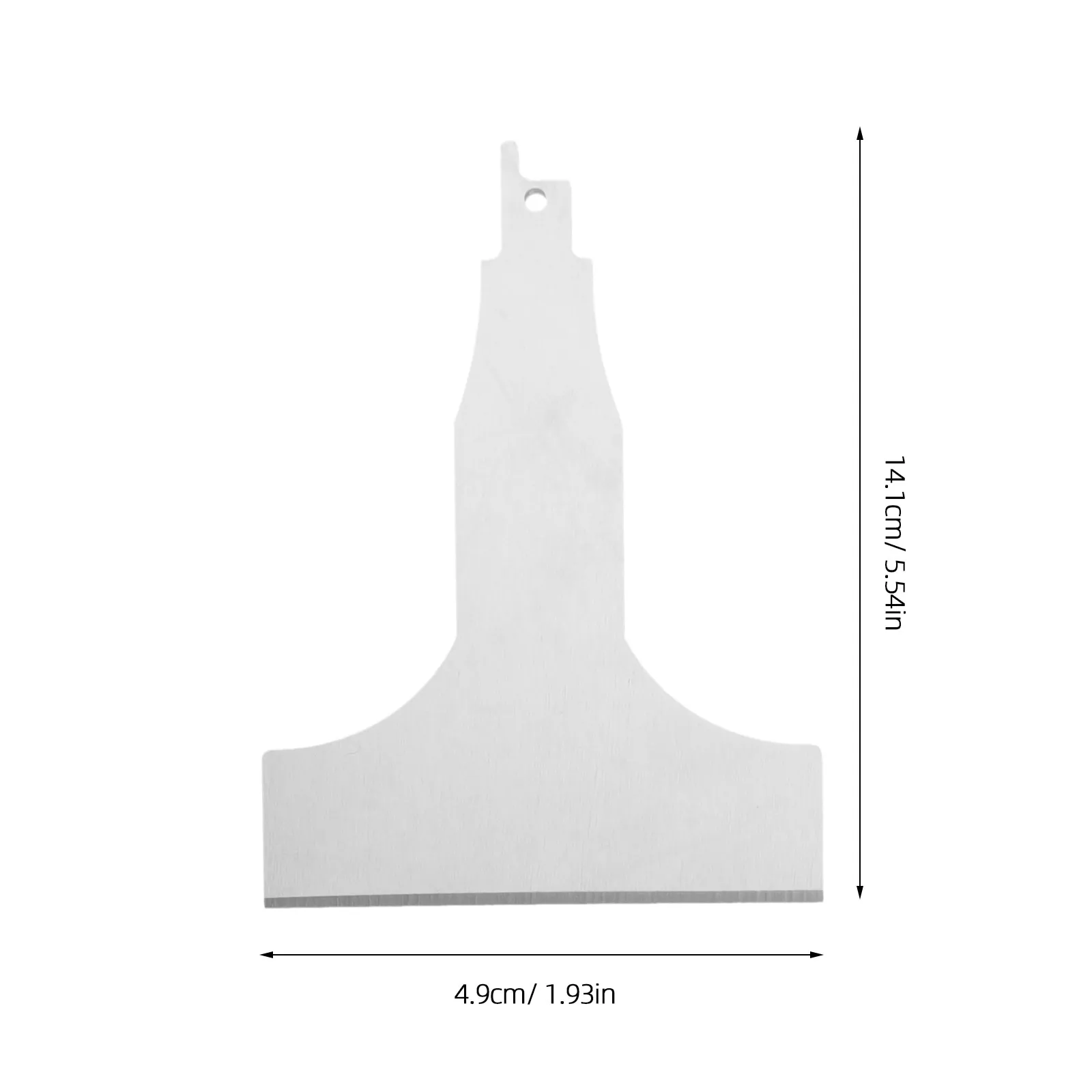 4Pcs Reciprocating Saw Scraper Heavy Duty Stainless Steel Cleaning Scrapers Rust Removal Cement Scraper Blades