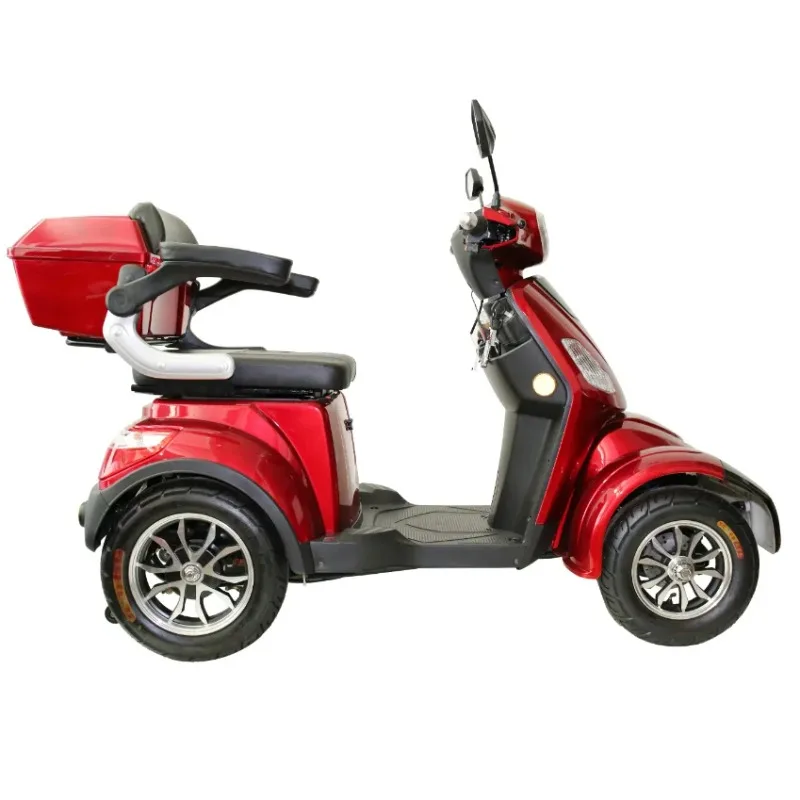 Factory Hot Selling Hot Selling 4 Wheels 1000W 25km/h Good Capacity 1000W Powerful Mobility Electric Scooter  Long Rang Moped El