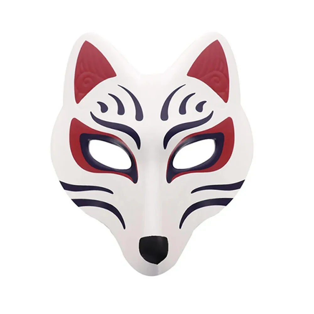 إكسسوار أزياء الهالوين، قناع ورقي أبيض، قناع مرسوم يدويًا، قناع أبيض للحفلات الراقصة أو الأحداث الراقصة #6