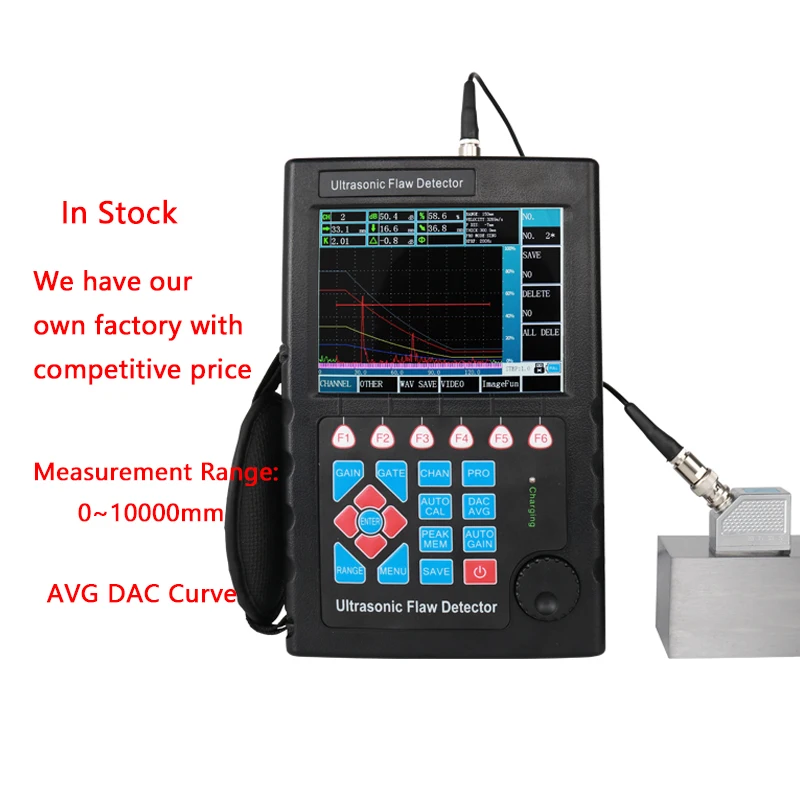 JIMTEC JITAI9101 Digital Handheld Phased Array Flaw Detector Ultrasonic In Stock Flaw Detector NDT